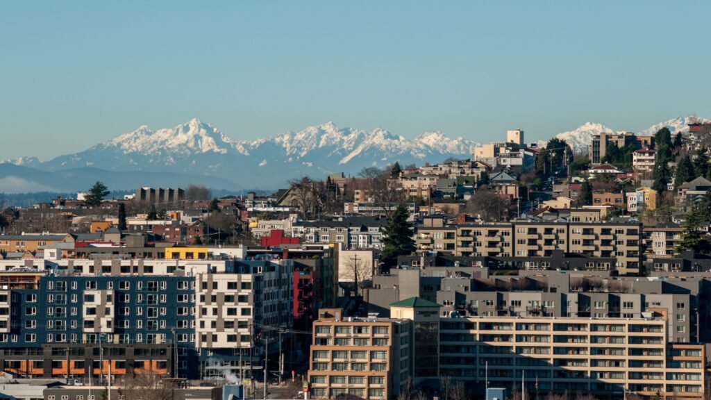 Coffee shops and tree-lined streets in Seattle's Capitol Hill