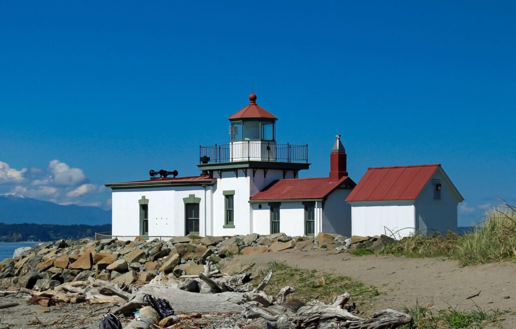 Checking out West Point Lighthouse