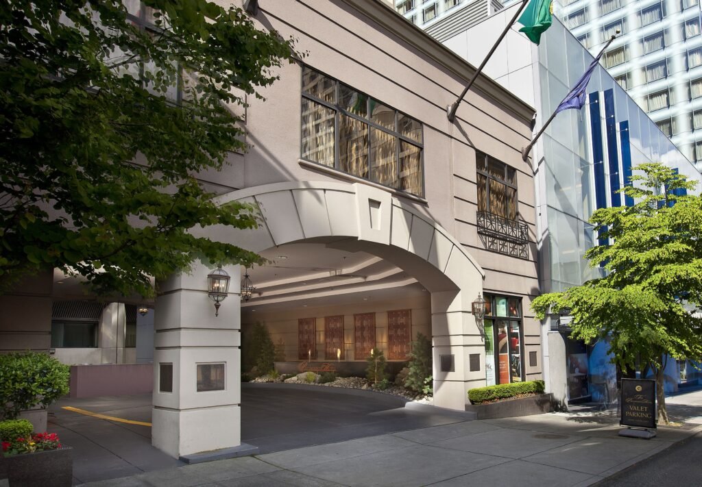 The Paramount Hotel Seattle Building Entrance